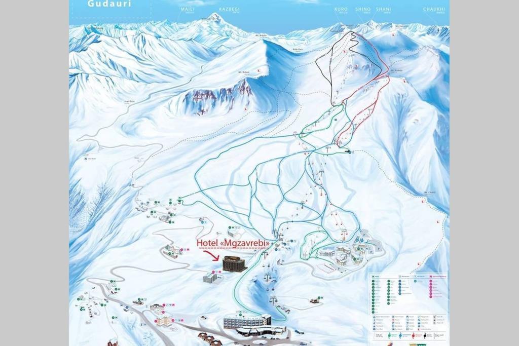 Gudauri Loft Apartment 418, Next To The Pirveli Lift Buitenkant foto